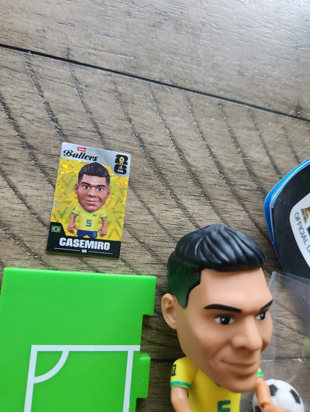 Casemiro Brazil Zuru Ballers FIFA World Cup 2026 Series 1 NEW Complete Open Pck